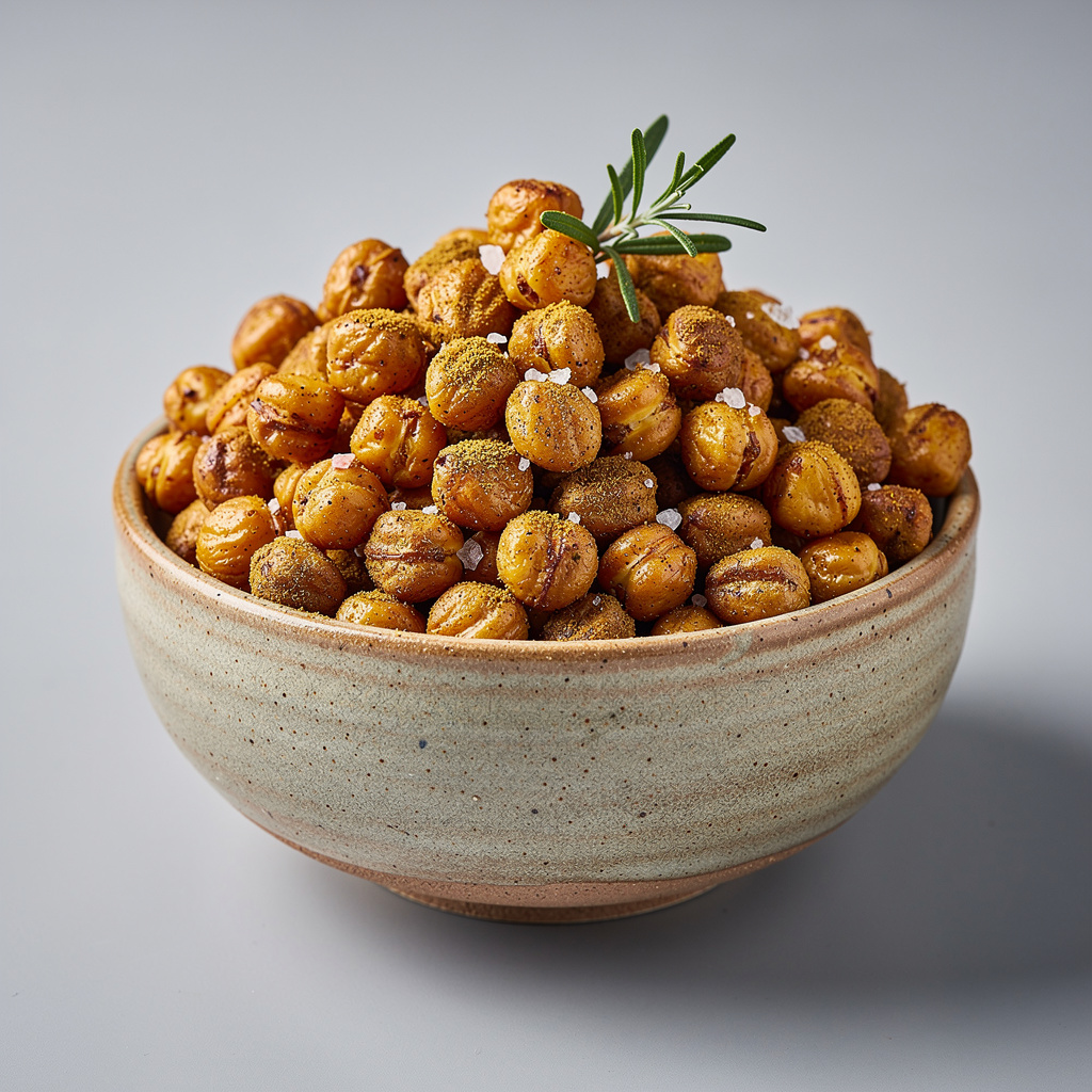 Spiced Chickpea Crunch – High‑Protein Snack
